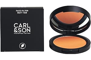 ‎CARL&SON CARL&SON Gesichtsfilter in Mattbraun; Bräunungspuder; Hervorheben und Konturieren; Alle Hauttypen; 9,6 g