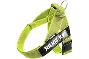 JULIUS K-9 Julius-K9, Harnais à sangles IDC Color & Gray, Taille 1, Néon-Gris