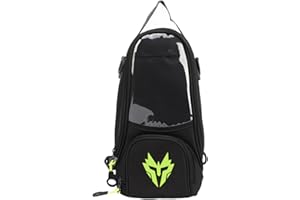 Dioche Motorcycle Tank Bag, Motorcycle Magnetic Tank Bag Oxford Fabric High Strength 4.5L Large Capacity Navigation Package for Motorcycles (Fluorescent Yellow)