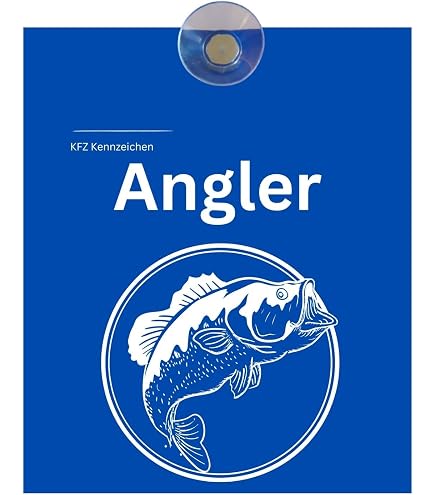 Jäger Im Revier Saugnapf-Schild – 10x12 Cm, UV-beständig, Für Frontscheibe, Individuell Beschriftbar, Made In EU