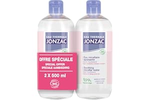 Eau thermale Jonzac reactive Eau Micellaire Apaisante Bio Peaux Sensibles 2x500ml
