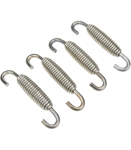 2 Pcs Motorcycle Exhaust Spring Hooks - T-Shaped Puller Tool With Rubber Coating For Easy Spring Removal