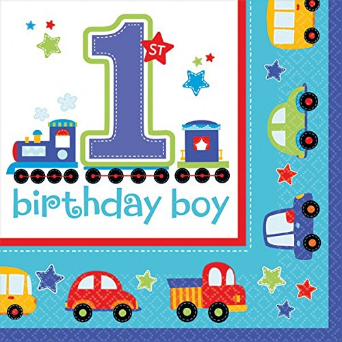 48 Teile Erster Geburtstag Alles an Bord Party Deko Set 16 Personen - 4