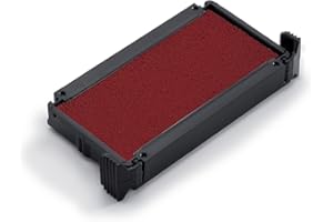 Cassette d'Encrage 6/4912 - Recharge Encre Tampon Encreur - Compatible Trodat Printy 4912 (6/4912C - Rouge)