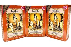 FENNY'S CREATIONS Fenny’s Creation Henne Color Chestnut Brown Henna Powder 100g (Pack of 3) with Free Cap henna for hair (CHATAIN)