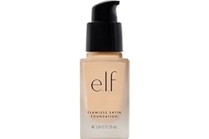 e.l.f. Flawless Finish Foundation, Lightweight and Medium Coverage, Semi-Matte Finish, Vegan and Cruelty-Free, Light Ivory, 20ml