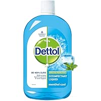 Dettol Liquid Disinfectant for Multi-Purpose Germ Protection, Menthol Cool, 500 ml