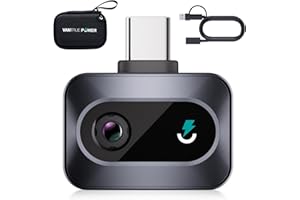 VANTRUE POWER Termocamera Telecamera termica TS1 per Android,risoluzione IR 256×192, telecamera termica, SuperIR 512×384, 25Hz, porta USB-C