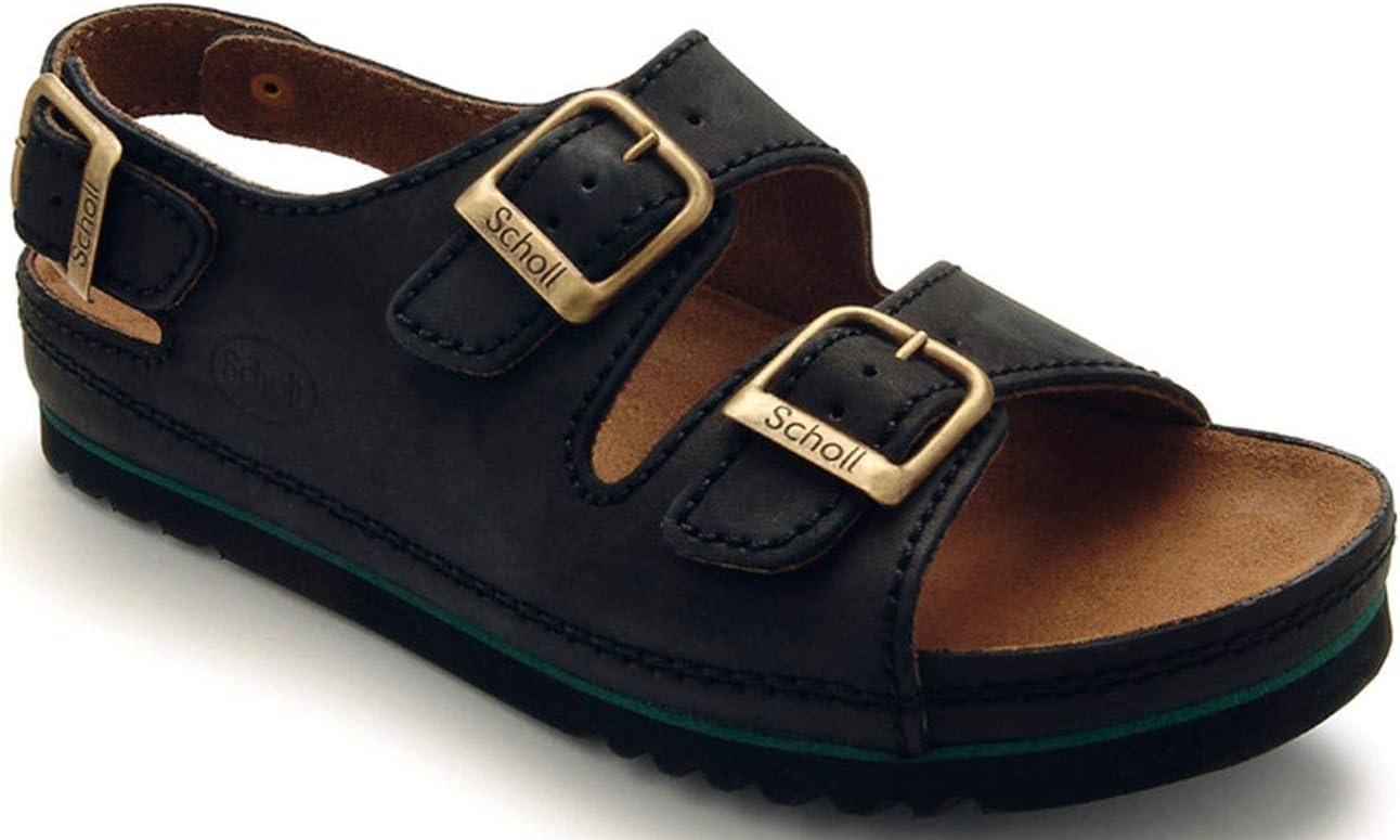 Scholl Air Bag Back Strap Unisex Black