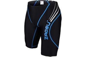 ZAOSU Wettkampf-Schwimmhose Z-Black - FINA Badehose für Jungen und Herren eng anliegend | Training Swimwear Men I Boys Swimming Jammer Sport