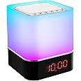 Multifunktionale Bluetooth-Lampe: Wecker, Lautsprecher & Nachtlicht In Einem - 7 Farben, Dimmbar
