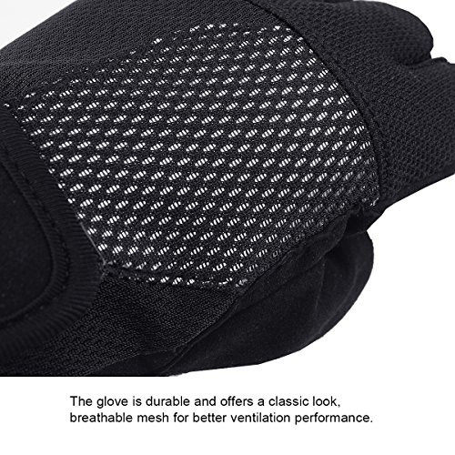 Ultraleicht Trainingshandschuhe für Damen Frauen(Schwarz Rosa und Lila), Trideer Fitness Handschuhe mit Adjustable Handgelenkstütze für Fitnessstudio Krafttraining Gewichtheben und Bodybuilding, Fingerlos Microfiber Material und Safe Geleinlage Silica Palm Exercise Gloves - 8