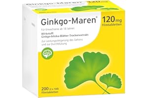 HERMES ARZNEIMITTEL GMBH GINKGO-MAREN 120 mg Filmtabletten