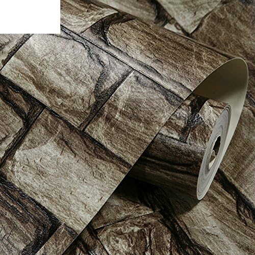 Chinese-style brick wallpaper Restaurant and Hotel living room wallpaper wallpaper behind the TV clothing store Chinoiserie wallpaper-B