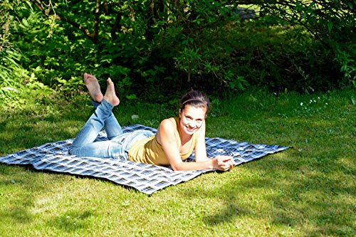 Amazonas Picknick Decke Travel Blanket, ultra hell blau - 2