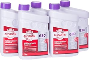 5x 1,5 L Liter Glysantin® G30® Kühlerfrostschutz Frostschutzmittel Frostschutz Kühlerschutz Kühlmittel Konzentrat Kühler Frost Schutz Mittel rotviolett