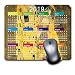 Produktbild Mauspad für Gaming Mousepad, bequemes Gummi-Unterteil, Rutschfest für Computer, Laptop, personalisierbares rechteckiges Mauspad 2019 Kalender - der Kuss von Gustav Klimt