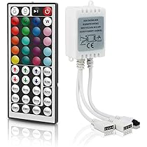 Weiongppy Lot De 64 Connecteurs De Bande LED, Kit De Connecteurs, Connecteur LED, Rallonge RVB, Câble Répartiteur De Bande LED, Clips De Fixation De Bande LED, Pour Bande LED RVB De 10