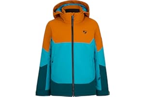 Ziener Agimo-z Giacca da Sci/Invernale, Calda, Traspirante, Impermeabile Bambini e Ragazzi