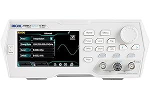 Rigol Function Generator DG811, 10MHz, 2 Channel, 160 Pre-recorded Signals, Arbitrary Mode, 1.78kg
