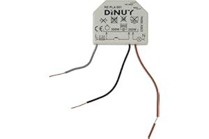 Dinuy regulador - Regulador intensidad 500w incandescente 350w halogena