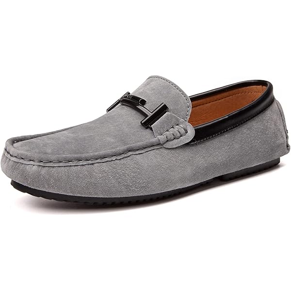 Mocassins En Cuir Pour Femme Down To Earth - Style Décontracté, Dessus Cuir, Semelle Confortable, Enfiler