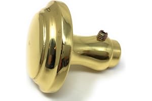 SRB Haustür Knauf massiv Messing