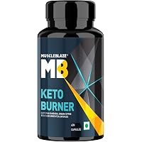 MuscleBlaze Keto Burner with 750 mg of Garcinia, Green Coffee & Green Tea (60 Tablets)
