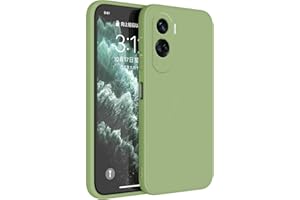 Topme Funda para Honor 90 Lite 5G (6.7" Inches) Carcasa Caja Case Estuche, Funda Protectora de Piel de Silicona TPU - Verde Matcha