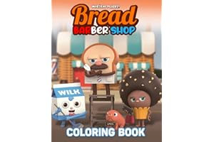 Magical Places! - Bread Barbershop Coloring Book: Adorable Illustrations Of Master Cake Decorator Bread For Kids, Teens, Adults