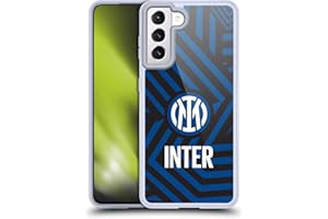 Head Case Designs Licenza Ufficiale Inter Milan Astratto 1 Modelli Custodia Cover in Morbido Gel Compatibile con Samsung Galaxy S21 5G