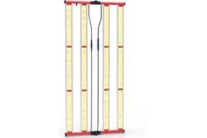 AGLEX 420 W LED Grow Lights, Full Spectrum Grow Light with UV IR, Daisy Chain Plant Bar Style Grow Light Foldable & Dimmable for Indoor Growing Commercial Hydroponic Growing Lamp 4 x 5 ft Core