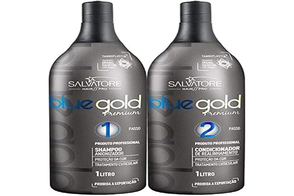 SALVATORE Kit of 2 - Taninoplastie - Blue Gold