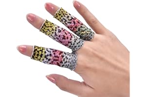 HUAIRDUM Mouche pêche Doigt Protecteur, 3pcs Mouche Ligne pêche Doigt Respirant résistant à l'usure Anti-Boulochage étal de Protection Main Garde engrenage Outil Accessoire de p