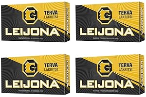 Cloetta Leijona Tervalakritsi pastillas 4 cajas of 32g