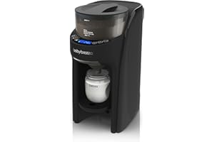Baby Brezza Formula Pro Advanced – Automatischer Flaschenzubereiter – Mischt Milchpulver & Wasser perfekt per Knopfdruck – 3 Temperaturen – Für alle Flaschen & Pulver – BPA-frei, schwarz
