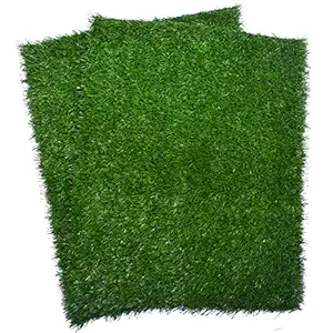 Artificial Dog Grass Pee Pad 20?x 25?, Indoor Potty Training Turf for Puppy, Easy to Clean with Strong Permeability, 2-Pack