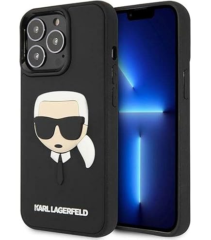 CG Mobile Custodia IPhone 15 Pro Max Karl Lagerfeld - Custodia Trasparente Con Design IKonik