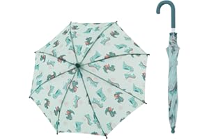 Doppler Kinderschirm in verschiedenen Farben I Kinderregenschirm I Regenschirm für Kinder I Stockschirm klein & leicht I Schirm mit Verschlussband I Regenschirm für Jungen & Mädchen I Regenschutz