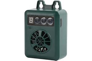 PYHODI Dispositivo Antiladridos, Dispositivo Ultrasónico de Control de Ladridos de Perros de Mano Carga USB Segura Dispositivo de Disuasión de Ladridos de Perros a Prueba de Agua para