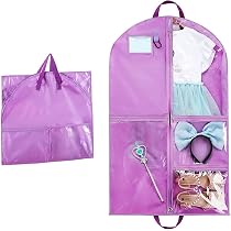 Housse à Vêtements Enfant 100x60cm - Polyester Noir - Poche Transparente Anti-Poussière