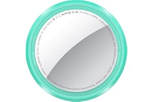 QCOQ Smart Air Tracker Tag 1er Pack, Schlüsselfinder KeyFinder Kompatibel mit Apple Wo ist? APP (iOS NUR, Android Not Supported), Bluetooth Key Finder für Gepäck/Taschen/Koffer, Austauschbarer Akku