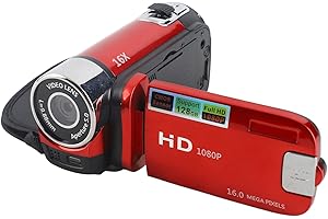 CCYLEZ Camescope Numerique, Camescope Mini Dv Camescope Enfant, Caméscope Numérique Haute Définition 4X, Caméra DV Full HD Camera Video Digital Camcorder