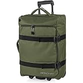 Cabin Suitcase 55X40X20 Lightweight and Resistant, Ideal as Cabin Luggage, D