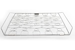 Diloy Home Cesta Parrilla para Pescado y Verduras, Besuguera Flexible de Acero Inoxidable, Doble Rejilla para Barbacoa, Ideal para Asar y Voltear, Apta para Lavavajillas (45 x 26cm)