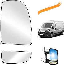 Compatibile Con FIAT Per DUCATO 2006 2007 2008 2009 2010-2016 2017 2018 2019 Car Van Vetro Specchio Indicatore Della Lampada Lampeggiante Lente Specchietto Retrovisore Vetro Retrovisore(Lamp blinker