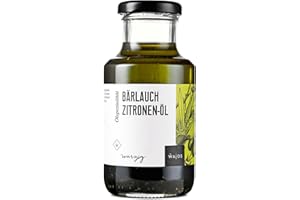 ‎WAJOS Wajos Bärlauch-Zitronen Öl 250ml – vegan, würzig-frisches Würzöl aus Rapsöl & Olivenöl