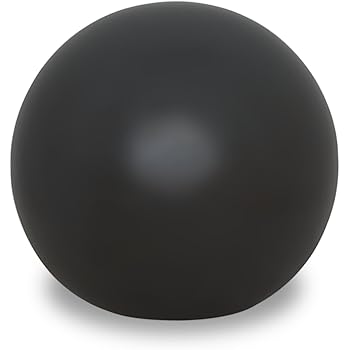 Gartenkugel aus Steinzeug-Keramik, Outdoor geeignet, Farbe: anthrazit