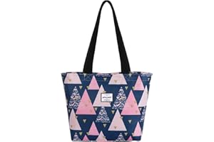 HAWEE Donna Borsa Tote con Zip Grande Borsa a Tracolla Casual Borsa a Mano Moda Borsa a Spalla Impermeabile Borsa della Spesa Leggera Borsetta per Quotidiano Vita Scuola Lavoro Spiaggia