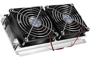 YWBL-WH Módulo Termoeléctrico Peltier TEC1-12706, 120W, Refrigerador de Semiconductores de Doble Núcleo, Sin Ruido